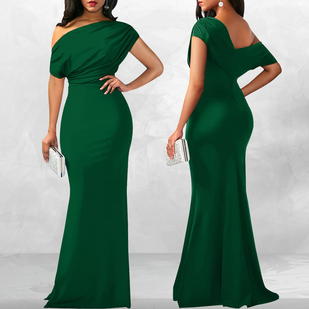 Luxe Fit Off-Shoulder Gown