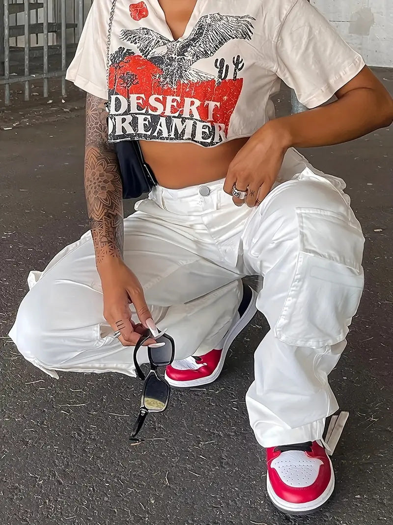 Multi-Pocket Cargo Pants