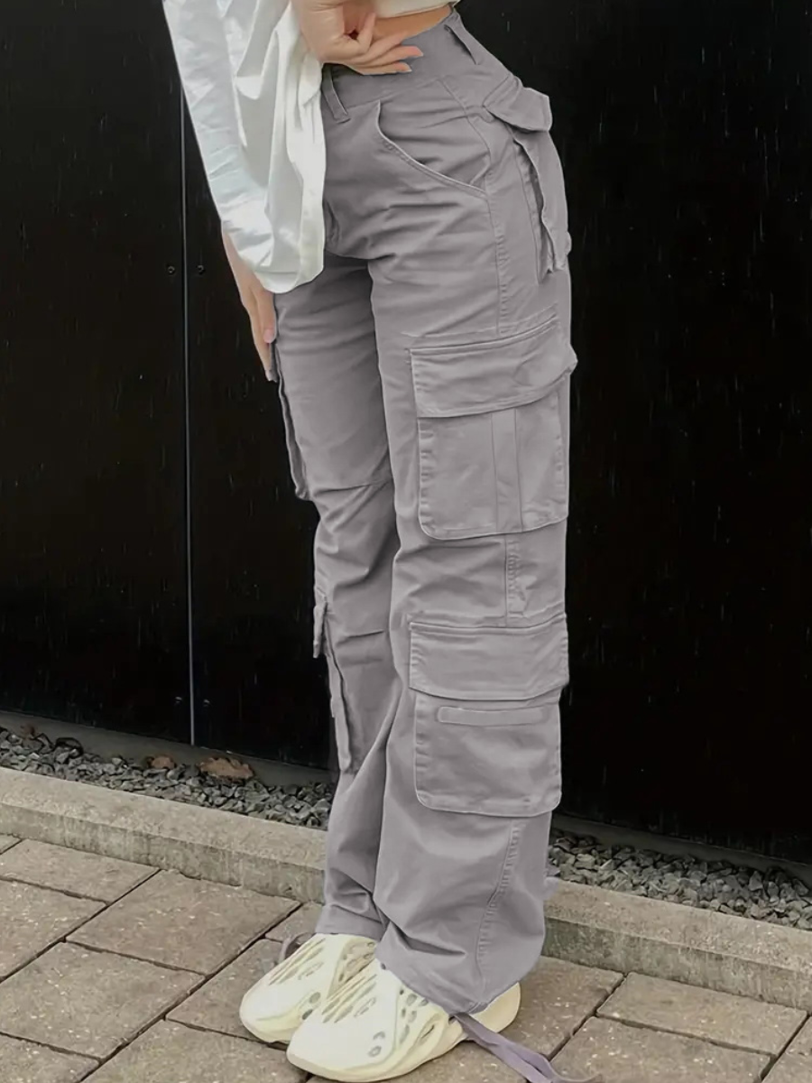 Multi-Pocket Cargo Pants