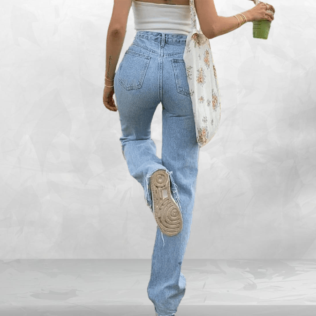 Sun-Faded Riptide Jeans