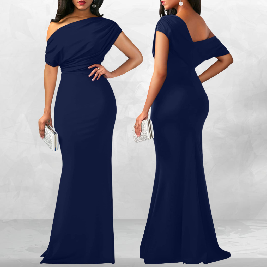 Luxe Fit Off-Shoulder Gown