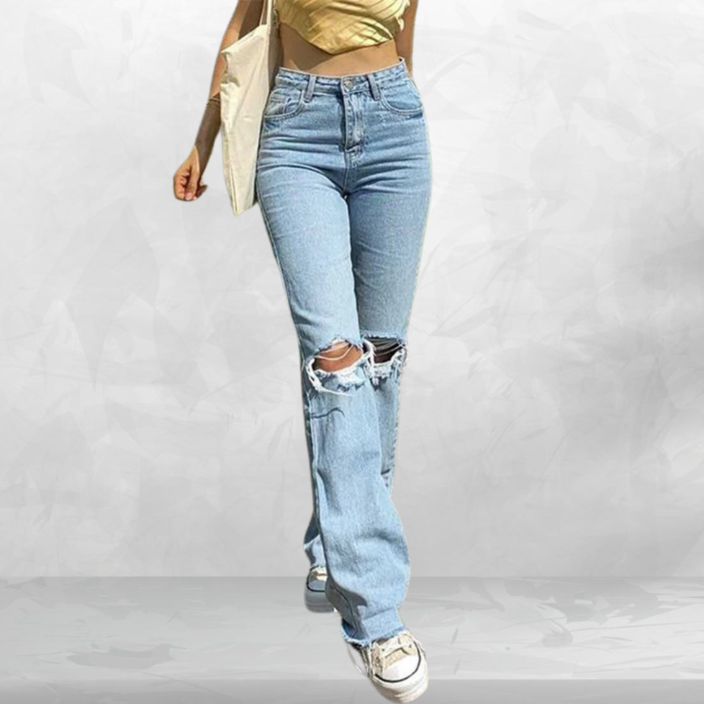 Sun-Faded Riptide Jeans