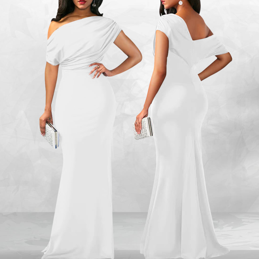Luxe Fit Off-Shoulder Gown