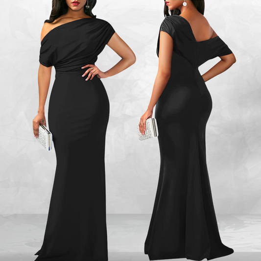 Luxe Fit Off-Shoulder Gown