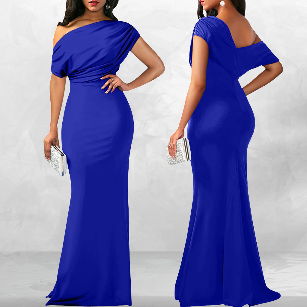 Luxe Fit Off-Shoulder Gown