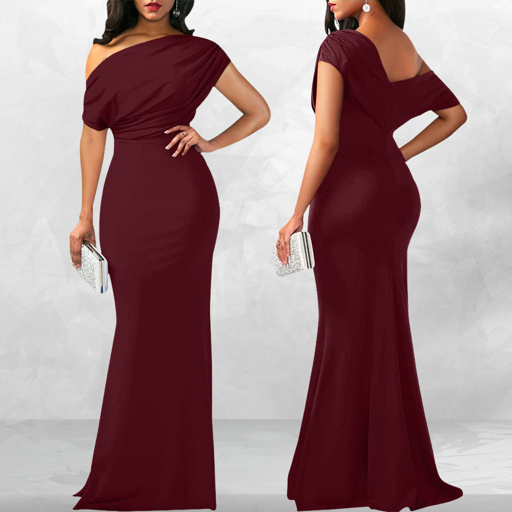 Luxe Fit Off-Shoulder Gown