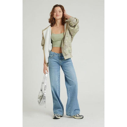 Snatch Fit Wide-Leg Jeans