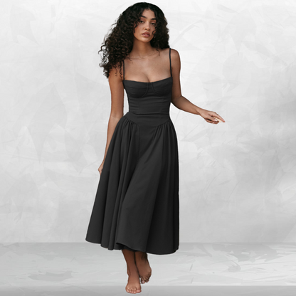 Muse Corset Midi Dress