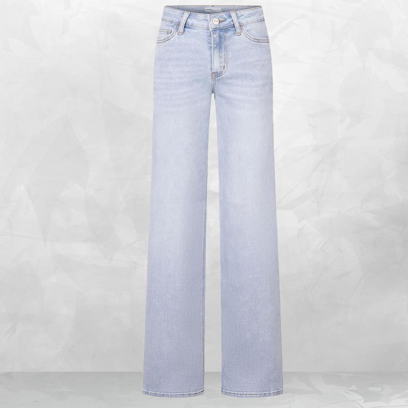 Vintage Chic High-Waist Flare Jeans